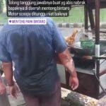 tukang gorengan ditabrak di bintaro