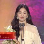 Baeksang Arts Awards Best Actress, Song Hye-kyo