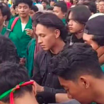 Demo Mahasiswa Tolak UU Ciptaker