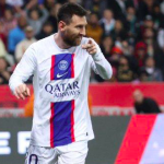 Selebrasi Pemain PSG Lionel Messi