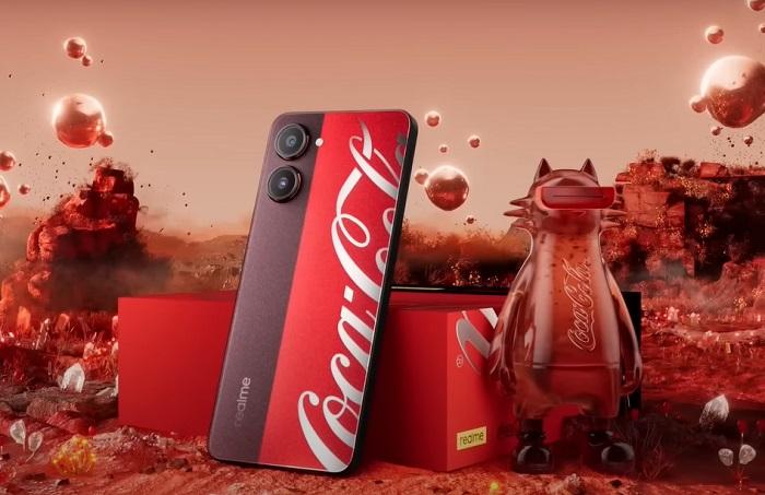 realme 10 pro 5g coca cola, smartphone, realme, coca cola edition
