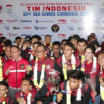Arak-arakan Timnas Indonesia U-22