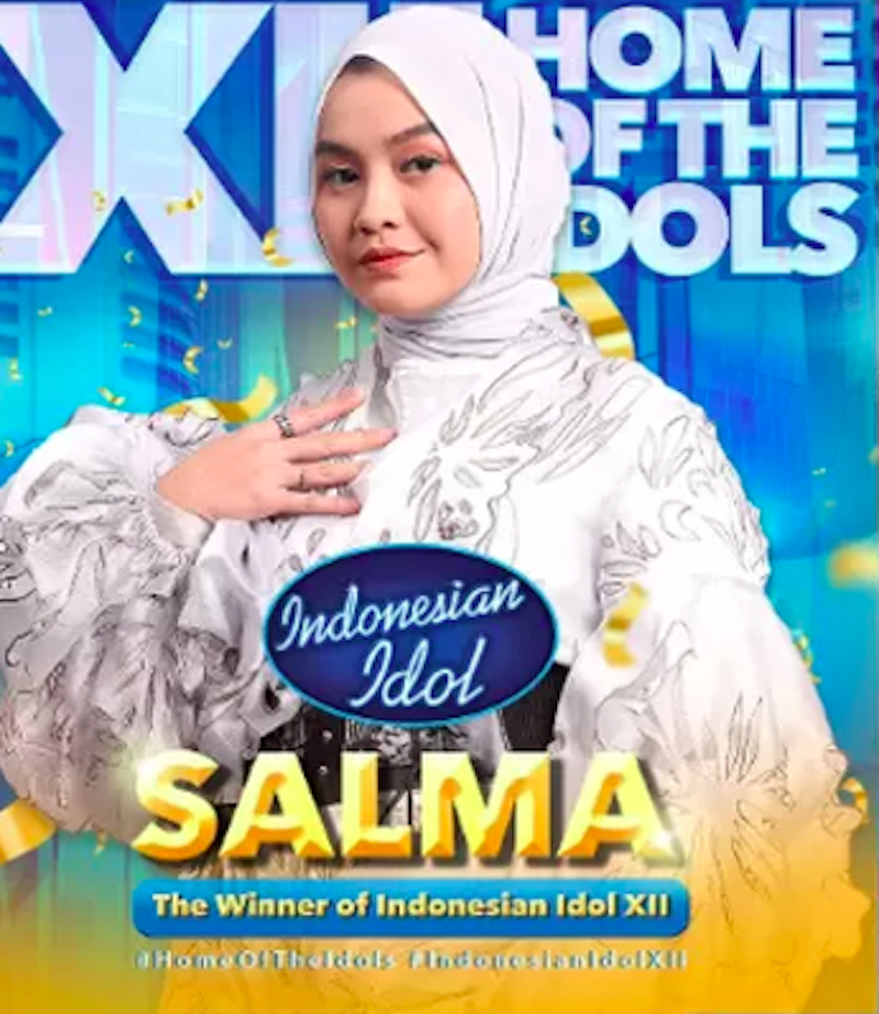 Sosok Salma Salsabil Juara Indonesian Idol 2023, Suka Menyanyi Sejak ...