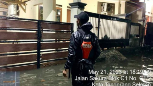 Tangerang Selatan rawan banjir