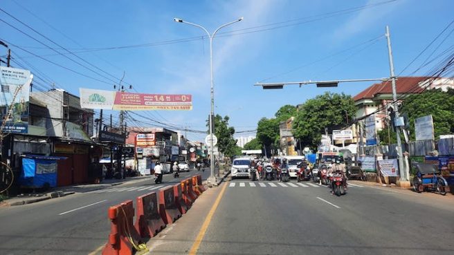 Uji coba lampu merah