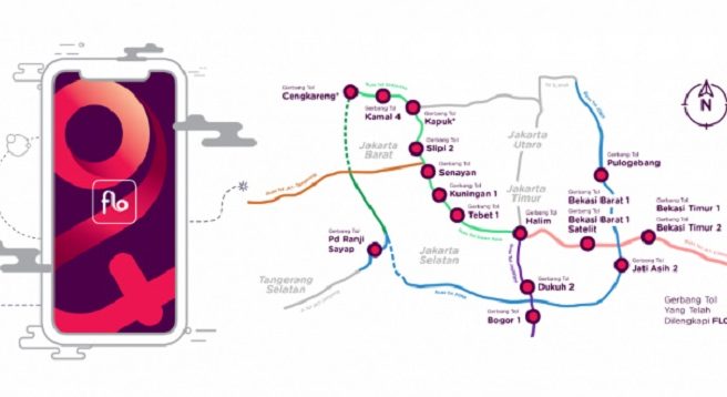 Bayar Tarif Tol dengan Aplikasi Flo