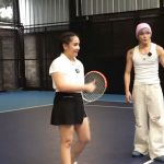 Nagita Slavina main tenis bareng Taeyong NCT