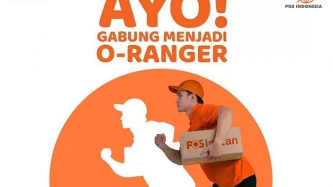 Cara mendaftar O-Ranger Pos Indonesia