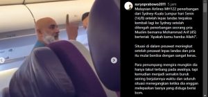 Penuumpang Malaysia Airlines Ancam Akan Meledakan Bom