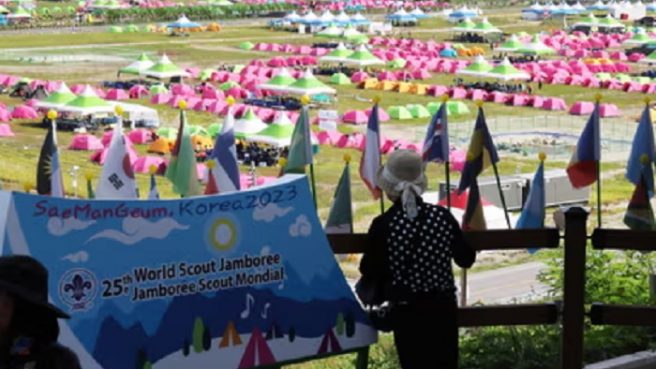Jambore Pramuka Sedunia di Korea Selatan dapat ancaman topan Khanun