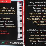 Line Up Soundrenaline 2023