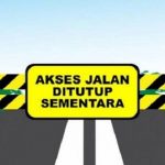 Penutupan Jalan Sumatera, Jombang Ciputat, Tangerang Selatan