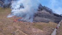 Kebakaran di Gunung Bromo