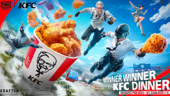 PUBG Mobile kolaborasi dengan KFC