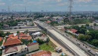 PT Cinere Serpong Jaya (CSJ) selaku anak perusahaan PT Jasa Marga Tbk memastikan pembangunan jalan tol Pamulang-Cinere telah rampung 100 persen.