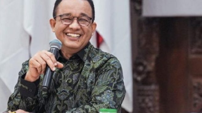 Anies Baswedan, beri tanggapan atas bergabungnya Partai Demokrat ke Koalisi Indonesia Maju (KIM).