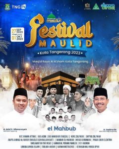 poster Festival Maulid Kota Tangerang