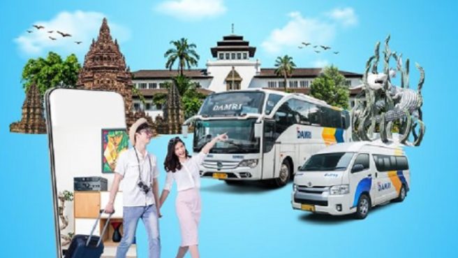 Selama masa uji coba pada 18-30 September 2023, layanan shuttle bus DAMRI dari dan menuju stasiun kereta cepat Whoosh di Stasiun Tegalluar dapat dinikmati secara gratis.