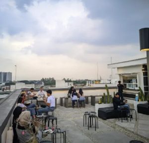 Cafe rooftop di Tangerang Selatan