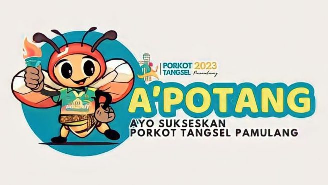 Logo Maskot Porkot Tangsel