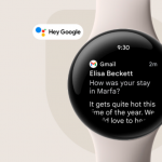 Peluncuran aplikasi Gmail pada Wear OS