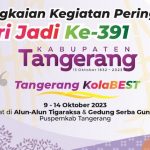 hari jadi kabupaten tangerang ke 391