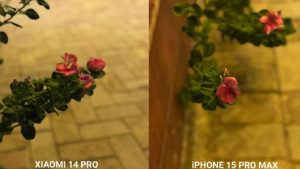 hasil jepretan Xiaomi 14 vs iPhone 15 Pro Max