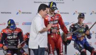 keris pusaka Lombok, juara MotoGP Mandalika 2023, Erick Thohir