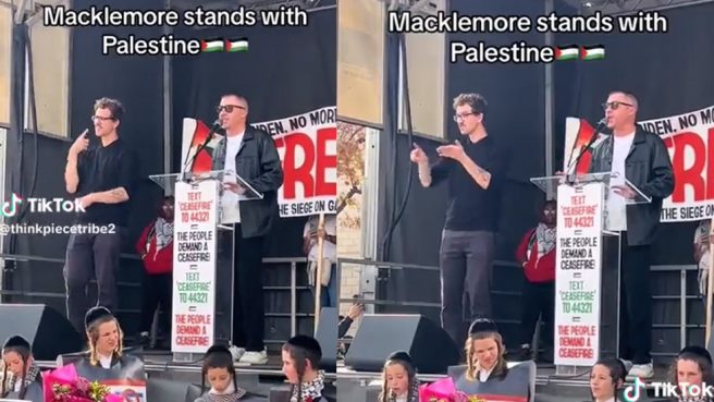 Macklemore bela palestina