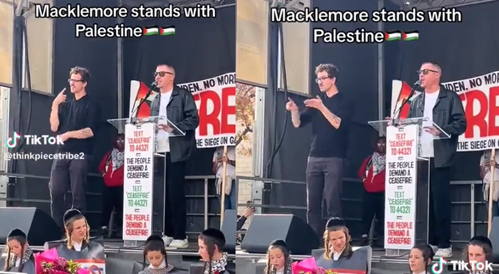 Macklemore Rapper di AS Gabung Aksi Damai Bela Palestina, Tegaskan Tak