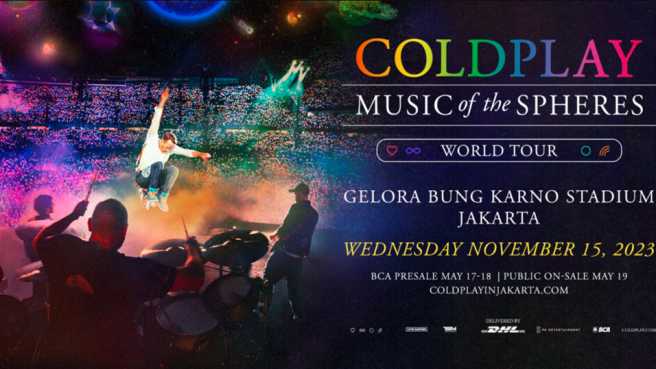 Konser Coldplay 13 hari