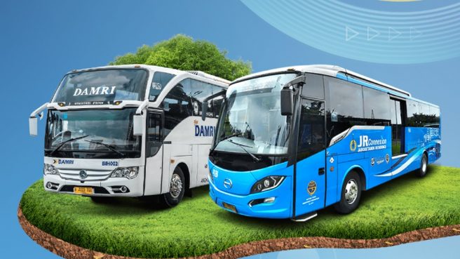 bus DAMRI, rute baru PIK 2-Stasiun MRT Blok M