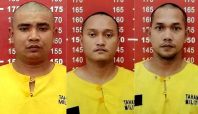 tiga oknum TNI, terdakwa pembunuh Imam Masykur