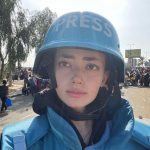 Plestia Alaqad Jurnalis Wanita dari Palestina