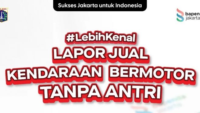 Bapenda DKI Jakarta berlakukan Lapor Jual Kendaraan Bermotor Online