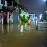 Banjir di perumahan reni jaya Pamulang