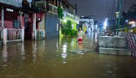Banjir di perumahan reni jaya Pamulang