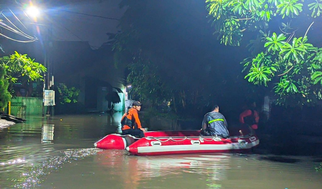 Titik rawan banjir di Tangsel 