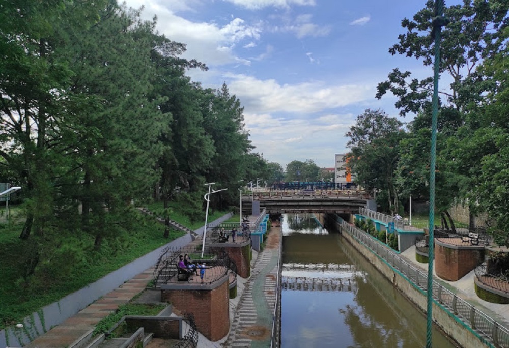 Alun-alun dan taman kota di Tangsel