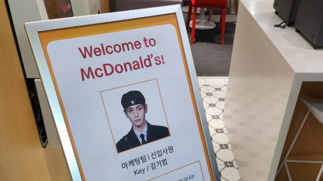Key SHINee kolaborasi dengan McDonald's