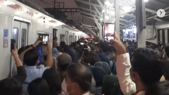 Gangguan di Stasiun Pondok Ranji