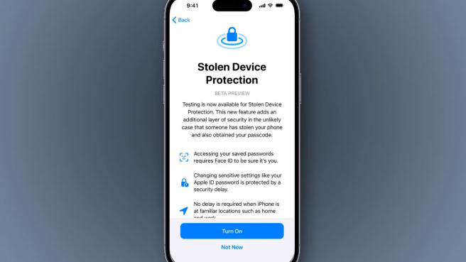 Fitur keamanan baru iPhone Stolen Device Protection