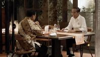 Prabowo dan Jokowi Makan Malam Bersama