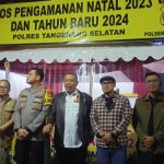 Perayaan malam tahun baru 2024 di Tangerang Selatan