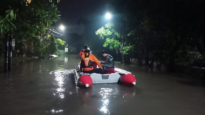 daerah rawan banjir di Tangerang bulan Januari 2024