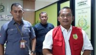 Bimo diamankan di Kantor Kejari Tangsel