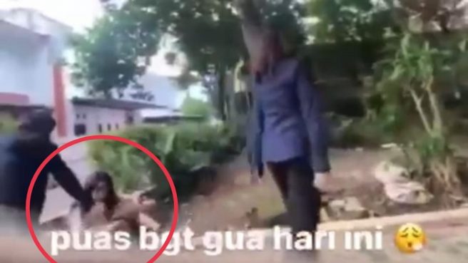 Aksi bullying di SMA Tangsel