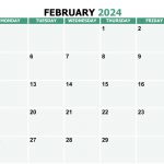 Kalender Februari 2024