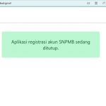 link SNPMB 2024 sedang ditutup