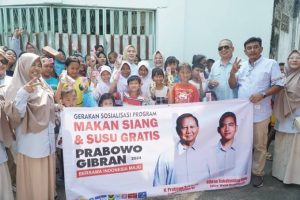 Prabowo-Gibran, progam makan siang gratis